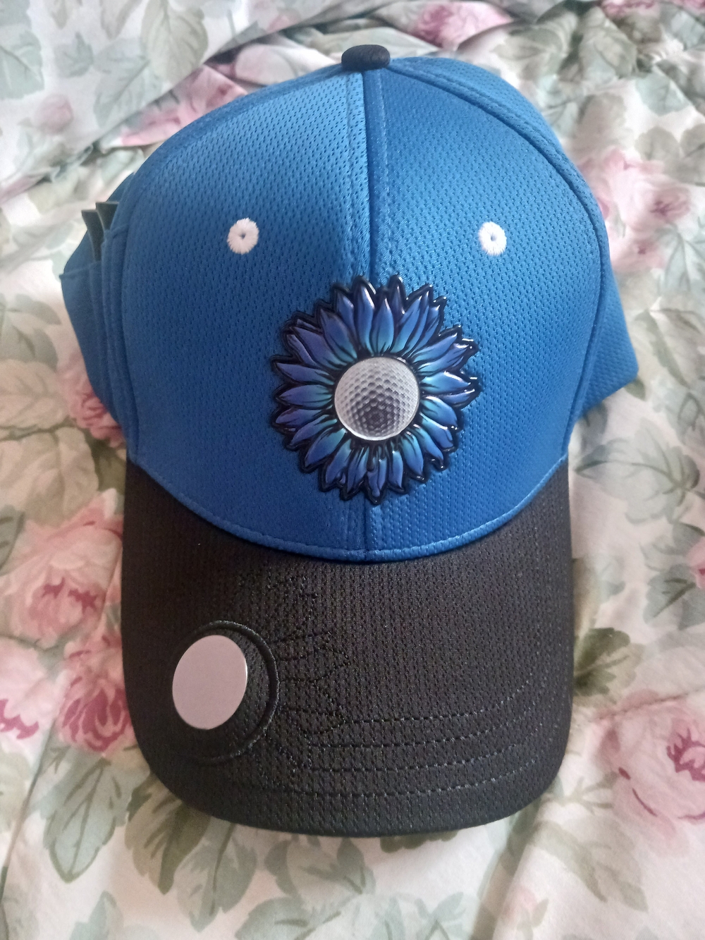 New BONK Golf Ice Cold Blue Fitted Cap